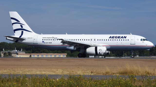 SX-DGB:Airbus A320-200:Aegean Airlines